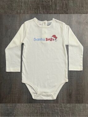 💞 New Baby & Toddler Size 24 Months Santa Baby Christmas Holiday Onesie Bodysuit